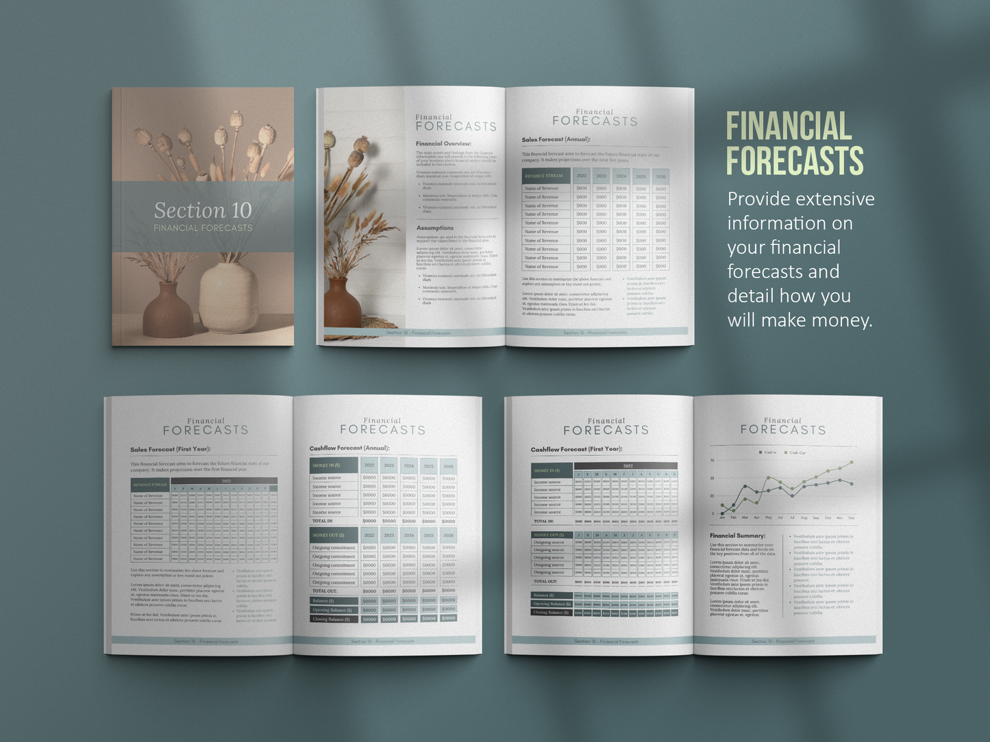 Coaching Business Plan Template (green)